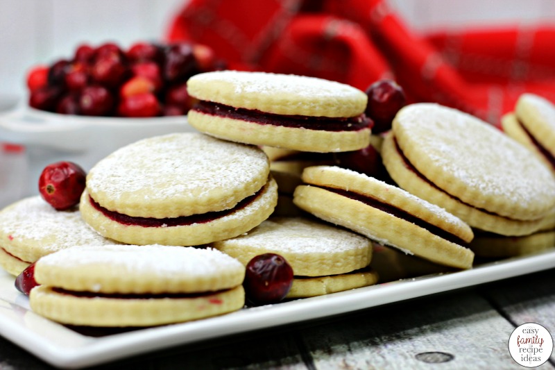 Cranberry Sandwich Cookies, Sandwich Cookies, Christmas Sandwich Cookies, These Cranberry Sandwich Cookies are sure to delight your taste buds. Make these for a holiday cookie tray, bake sale, or tea party, Sandwich Cookies with Jam are delicious! 