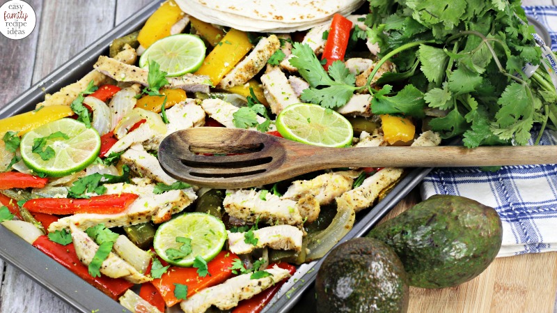 Sheet Pan Cilantro Lime Chicken, This is a healthy baked Cilantro Lime Chicken recipe perfect for the whole family to eat, Sheet Pan Dinners are an easy one pot dish which means less mess, Chicken Dinners, Sheet Pan Dinners Healthy 