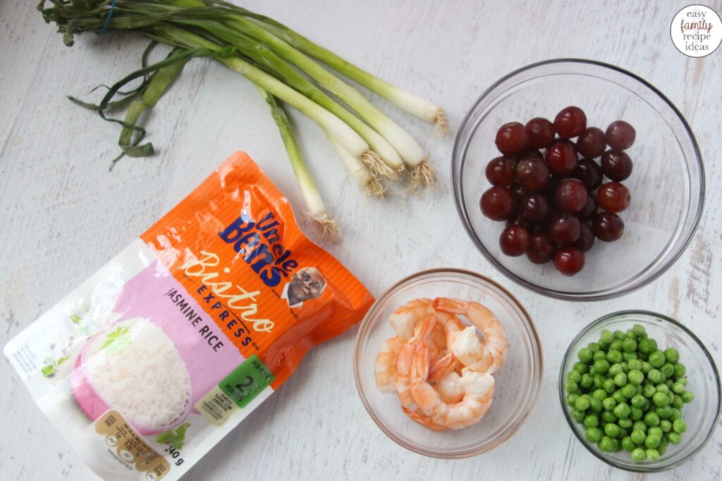 Easy Shrimp and Rice is a delicious and fruity recipe your kids can make. The fresh fruit and jasmine rice adds an amazing flavor to this quick and incredibly delicious dinner recipe. Kid Made Fruity Rice is a go-to 15-minute meal. It's perfect for a quick and easy lunch idea or simple dinner recipe.