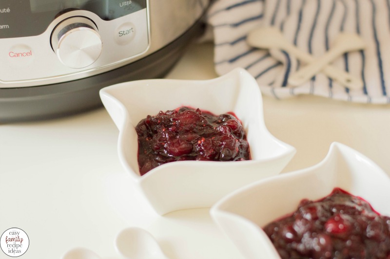 This Instant Pot Cranberry Sauce is so simple, you might not ever want your cranberry sauce any other way! Let your Instant Pot do all the work by making an Easy Cranberry Sauce, Perfect Thanksgiving and Christmas Recipe with Best instant pot cranberry sauce