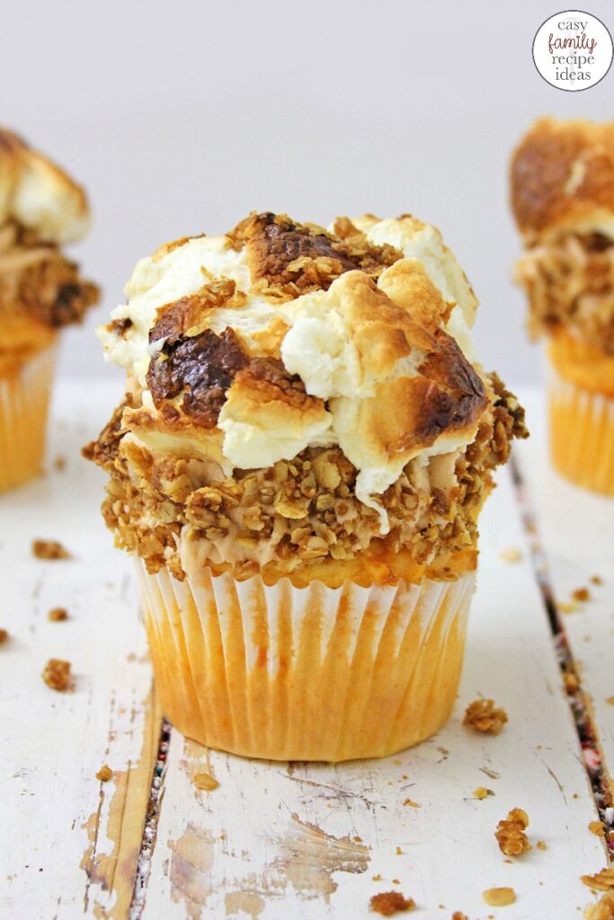 These Sweet Potato Pie Cupcakes are the perfect Thanksgiving treat. All you need to do is give this recipe a try and you're going to love it. Sweet Potato Casserole Cupcakes are simple to make, even though they might not look it. Taking that first bite will make you see why these Sweet Potato Cupcakes are a huge hit 