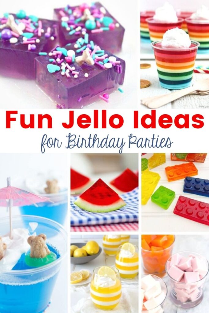 These Jello Ideas for Birthday Parties are so simple and fun to make! There is nothing like a dessert or snack with jello taken up a notch, and these fun party recipes will give you tons of ideas on how to make regular jello, amazing and delicious. 