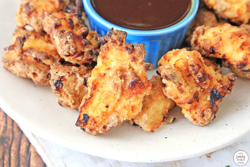 If you are looking for Air Fryer recipes, this Amazing Chick Fil A Nugget recipe is the first you should try. Easy and Healthy Chicken Nugget recipe kids and adults love to eat. Copycat Air Fryer Chick-fil-A Nuggets for the Win.