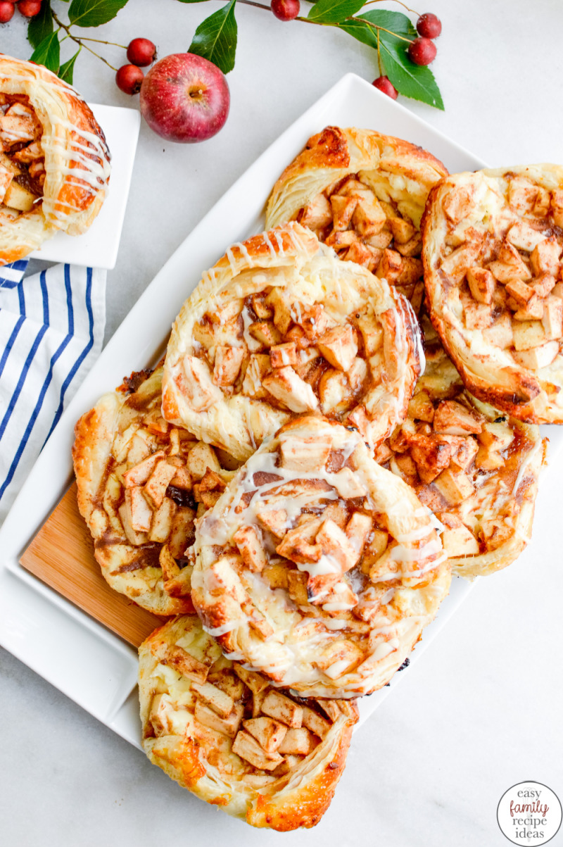 These Delicious Apple Pie Cheese Danish are an easy dessert or brunch idea that is perfect for any occasion! Plus, I’ll share my favorite tips for plating this apple danish recipe and serving suggestions to take this apple cream cheese breakfast pastry to the next level.