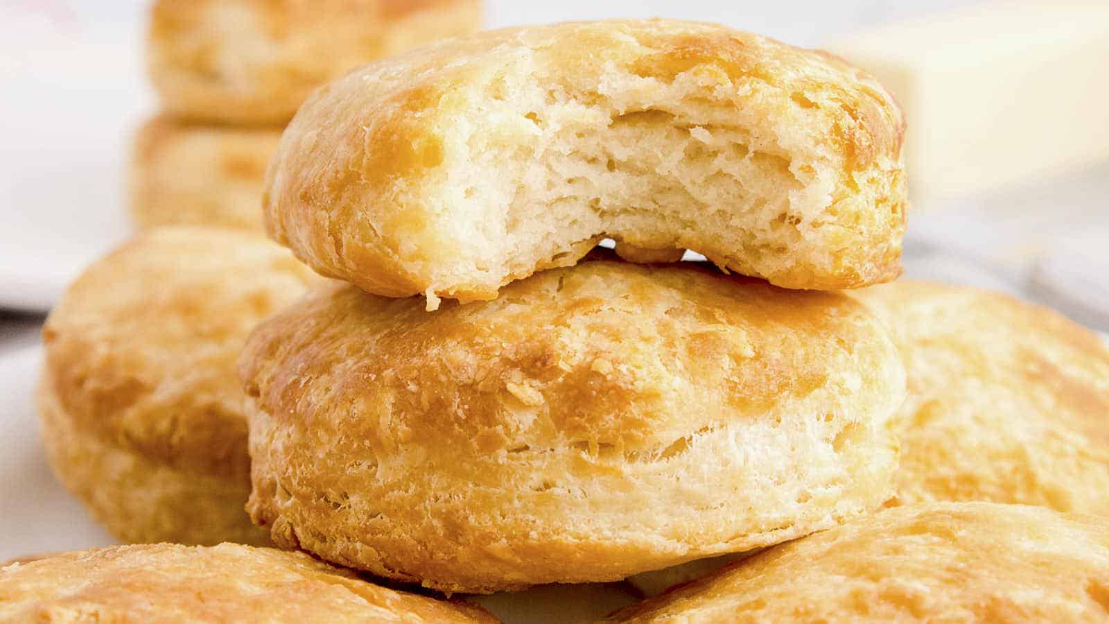Air Fryer Biscuits recipe by Cheerful Cook.