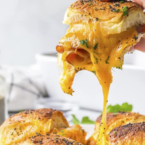 Ham and Cheese Sliders recipe by Cheerful Cook.