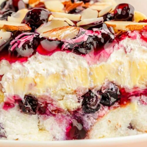 Blueberry Heaven On Earth Cake recipe by Busy Family Recipes.