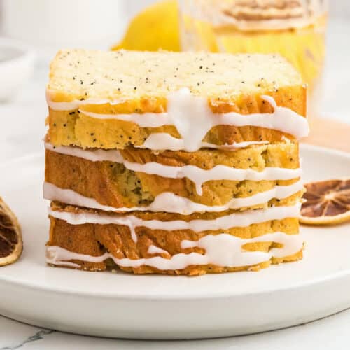 Lemon Poppy Seed Bread recipe by Cheerful Cook.